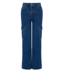 Джинсы женские A.T.JEANS КРТ синие 26