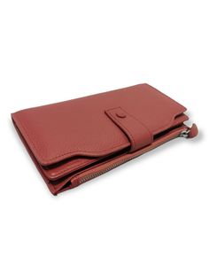 Кошелек женский 3228 красный светлый No Brand