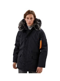 Парка мужская TBIKIK22MAID черная 3XL No Brand