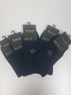 Комплект носков мужских Rusocks 5-МЗ-130184-Р-1 синих 27-29, 3 пары