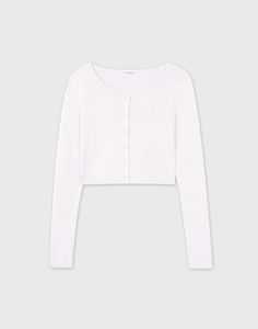 Кардиган женский Gloria Jeans GSW005853 белый L (48-50)