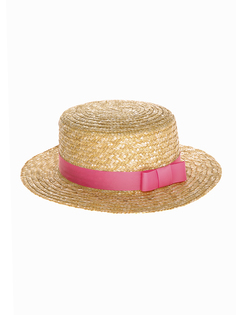 Шляпа женская Solorana sol031 песочная/розовая р.54-56