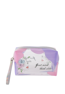 Косметичка женская Daniele Patrici 223472 фиолетовая, розовая, 17x7x10 см