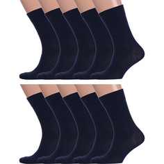 Комплект носков мужских NOSMAG 10-М-150 синих 27, 10 пар