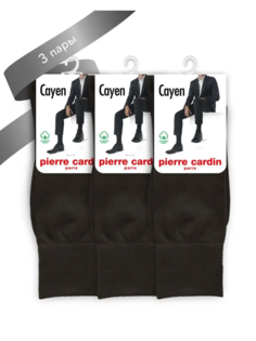 Комплект носков мужских Pierre Cardin СAYEN коричневых 43-44 3 пары