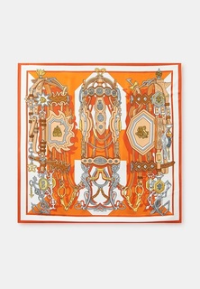 Платок женский Rosedena scarv9 оранжевый, 90x90 см