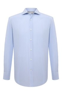 Хлопковая рубашка Brunello Cucinelli