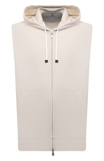 Хлопковый жилет Brunello Cucinelli