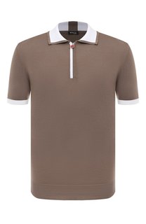 Хлопковое поло Kiton