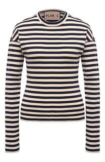 Хлопковый лонгслив Plan C