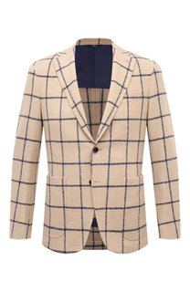 Пиджак из шерсти и шелка Nuti & Co