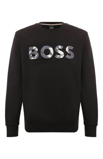 Хлопковый свитшот BOSS