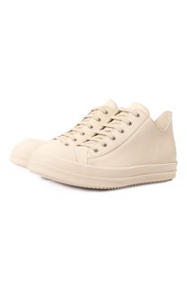 Кожаные кеды Rick Owens