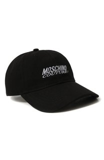 Хлопковая бейсболка Moschino