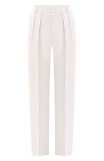 Брюки из вискозы и льна Brunello Cucinelli