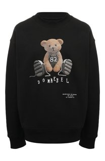 Хлопковый свитшот DOMREBEL