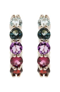 Серьги-радуги из камней Secrets jewelry