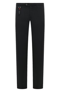 Брюки из хлопка и шелка Marco Pescarolo