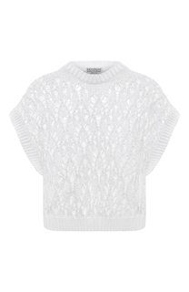 Хлопковый жилет Brunello Cucinelli