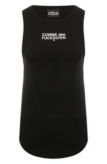 Хлопковая майка Comme des Fuckdown