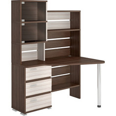 Стол компьютерный МЭРДЭС СР-322 ШК-ПРАВ шамони/карамель Merdes