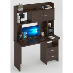 Стол компьютерный МЭРДЭС СКЛ-Прям130Р+НКЛХ-130 В Merdes