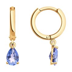 Серьги SOKOLOV из золота с топазами