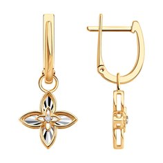 Серьги SOKOLOV из золота с бриллиантами