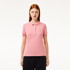 Женское поло Lacoste Slim Fit из эластичного хлопка