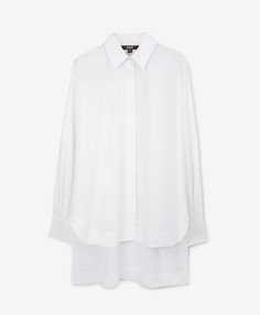 Рубашка оверсайз белая GLVR (S)
