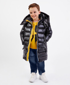 Пальто демисезонное черное Gulliver (110)