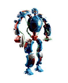Робот трансформер ХайроБот Конструктор ГигаБот Giga Bots