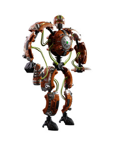 Робот трансформер СкрапБот Конструктор ГигаБотс Giga Bots