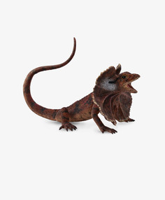 Плащеносная ящерица фигурка ящерицы Collecta