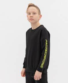 Черный свитшот Button Blue (110)