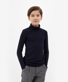 Водолазка трикотажная синяя Gulliver (164)