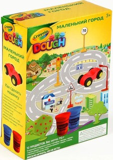 Crayola Игровой набор "Маленький город", тесто для лепки