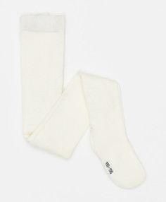 Колготки молочного цвета Button Blue (122-128)