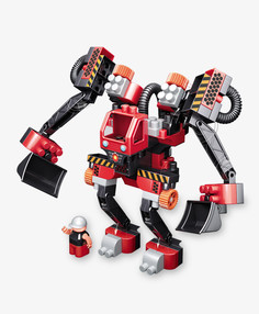 Bauer Набор с большим роботом и пилотом в коробке Technobot цвет черный, красный Бауэр
