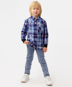 Джинсы классические голубые Button Blue (110)