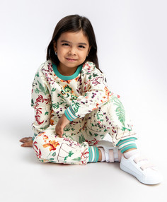 Брюки с принтом Button Blue (122)