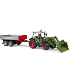 Трактор Fendt Vario 211 с прицепом и погрузчиком Bruder
