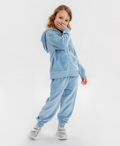Джоггеры базовые голубые детские Button Blue (122)