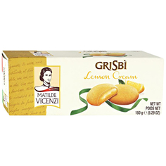 Печенье Grisbi с начинкой из лимонного крема 150 г