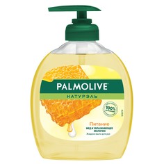 Жидкое мыло для рук Palmolive Натурэль Питание Мед с увлажняющим молочко, 300 мл