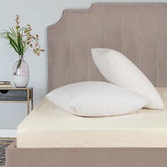 Простыня на резинке Dome Лорено 140х200+25 см Бежевый