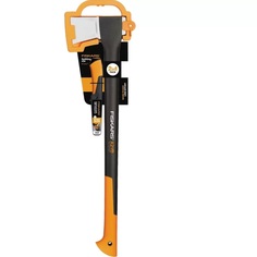 Топор-колун Fiskars х21 + универсальный нож-точилка