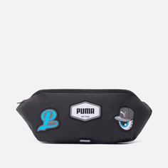 Сумка на пояс Puma Patch Waist Bag, цвет чёрный