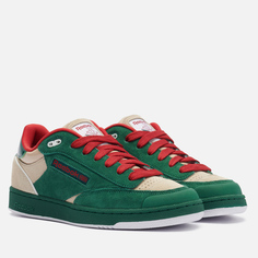 Кроссовки Reebok Club C Bulc, цвет зелёный, размер 35 EU