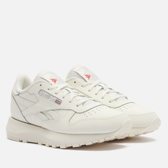 Женские кроссовки Reebok Classic Leather SP, цвет бежевый, размер 36 EU
